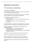 Samenvatting Beginselen accountancy