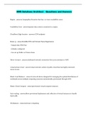 AWS Solutions Architect  Questions and Answers