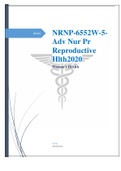 NR629 / NR 629 Women s Health Midterm exam (solved%