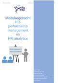 Moduleopdracht HR-performancemangement en HR-analytics | Cijfer 7.5 + beoordeling!!