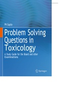P K Gupta   Problem Solving Questions in Toxicology A Study Guide for the Board and other Examinations