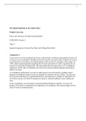 NURS 6050 Topic 2 Assignment 1 (Legislation Comparison Grid & Testimony - Advocacy Statement)