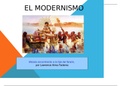 Spanish lenguage: Modernismo