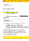 NURSING 10 Test Bank For Wong&rsquo;s Nursing Care Of Infants And Children 11th Edition Latest Update 2022 Assured Success 