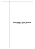Summary of International Political Economy
