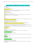 Chamberlain NR507 final exam review 1