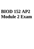 BIOD 152 AP2 II Lab 8: The Excretory System Module 2 Exam.