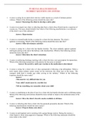 PN MENTAL HEALTH 2020 EXAM 50 C0RRECT QUESTIONS AND ANSWERS
