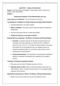 SLK 220&colon; Social Psychology - Chapter 7 Summary