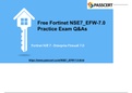 Fortinet NSE 7 - Enterprise Firewall 7.0 NSE7_EFW-7.0 Dumps