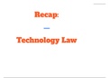 Weekly Recap on Technology Law 