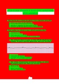 ACLS Exam Version B 2020-2021 questions with answers    