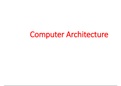 Software Engineering Computer Architecture Intro