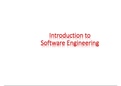 Introduction to Software Engineering