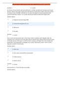 MN 580 MIDTERM QUESTIONS AND ANSWERS LATEST UPDATED