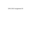 ENG1502 Assignment 03