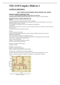 NSG 4330 Complex Midterm 1&sol; COMPLEX MIDTERM 1