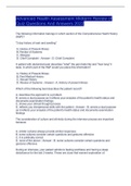Advanced Health Assessment Midterm Review of Quiz Questions And Answers 2022