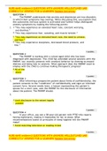6640 midterm3 QUESTIONS WITH ANSWERS WELLOUTLINED AND CORRECCTLY VERIFIED FOR A&plus;LEARNERS Walden University NURS 6640