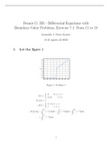 Differential Equations with Boundary-Value Problems, Exercise 7.1, 7 to 10