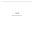OL 211 Final Project ; Complete solution Guide, Southern New Hampshire University.