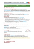 Samenvatting H4 | Eigenschappen van stoffen en materialen - Systematische natuurkunde (4 VWO)