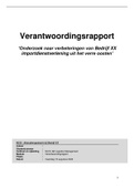 Beroepsproduct en verantwoordings rapport - NCOI, nieuwe methode / 8,5!