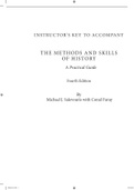 The Methods and Skills of History A Practical Guide, Salevouris - Downloadable Solutions Manual (Revised)