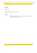 6541 peds midterm exam questions with answers  graded A&plus;