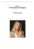 Case Study Preeclampsia-Eclampsia, RAPID Reasoning, Dana Myers, 40 years old, Latest Questions and Answers with Explanations, All Correct Study Guide, Download to Score A