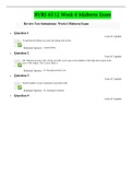 NURS 6512 Midterm Exam (3 Versions, 100 Q & A, 2020) / NURS 6512N Midterm Exam / NURS6512 Midterm Exam: (100% Correct Answers)