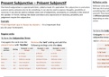 GCSE French - Subjunctive Tenses &lpar;Grade 9&rpar; &lpar;Present & Past&rpar;