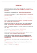 MDC 4 Exam 1 - Questions and Answers