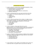 ATI PEDS PRACTICE QUIZ
