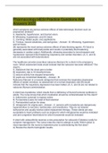 Pharmacology HESI Practice Questions And Answers 2022