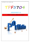 TPF3704 ASSIGNMENT 51 2022 