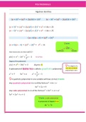 polynomial notes and examples