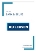 Samenvatting Bank & Beurs