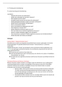 Samenvatting  2.1 Cognitive Psychology / Thinking And Remembering