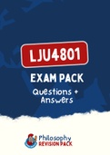 LJU4801 - EXAM PACK (Questions and Answers for 2017-2022) (Download file)