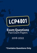 LCP4801 (NOtes, ExamPACK, QuestionsPACK, Tut201 Letters)
