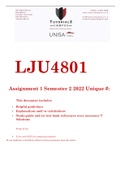 LJU4802Assignment 1 Semester 2 2022