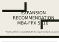 Capella University - FPX 5010 MBA-FPX 5010__Assessment 4-Attempt1