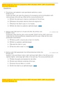 NURS 629Exam Practice Questions With Answers With 100&percnt; Guaranteed Success&period;GRADED A&plus;