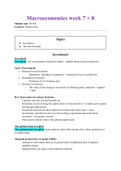 Macroeconomics weeks 7&8 &lpar;ec108&rpar;
