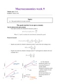 Macroeconomics week 9 &lpar;ec108&rpar;