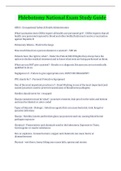 Phlebotomy National Exam Study Guide Terms And Explanations With Complete Solution&period; Download