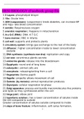 HESI A2 BIOLOGY FILES