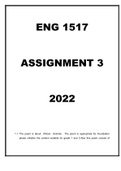 ENG 1517 Assignment 3 2022