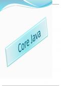 Core java 